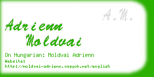 adrienn moldvai business card